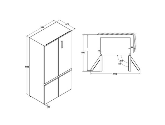 Холодильник VARD VRK190NI